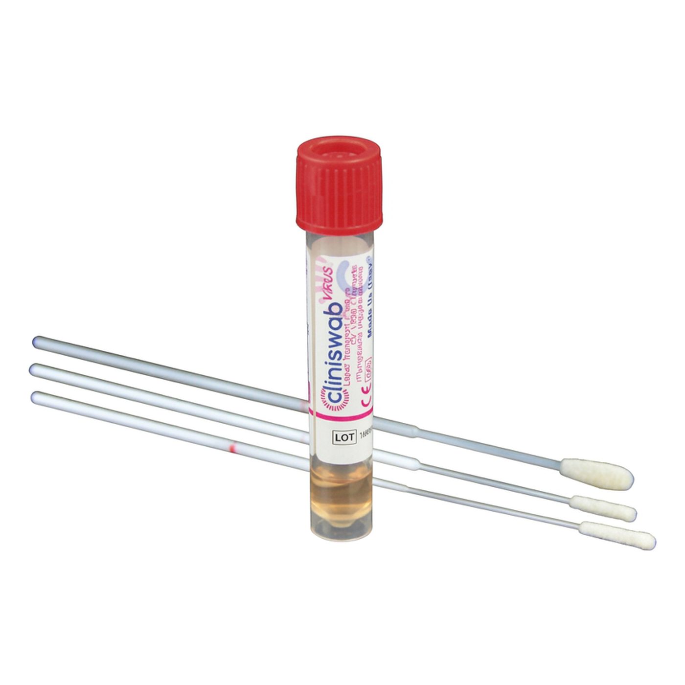 Virus, 1ml, flocked, standard Kopf