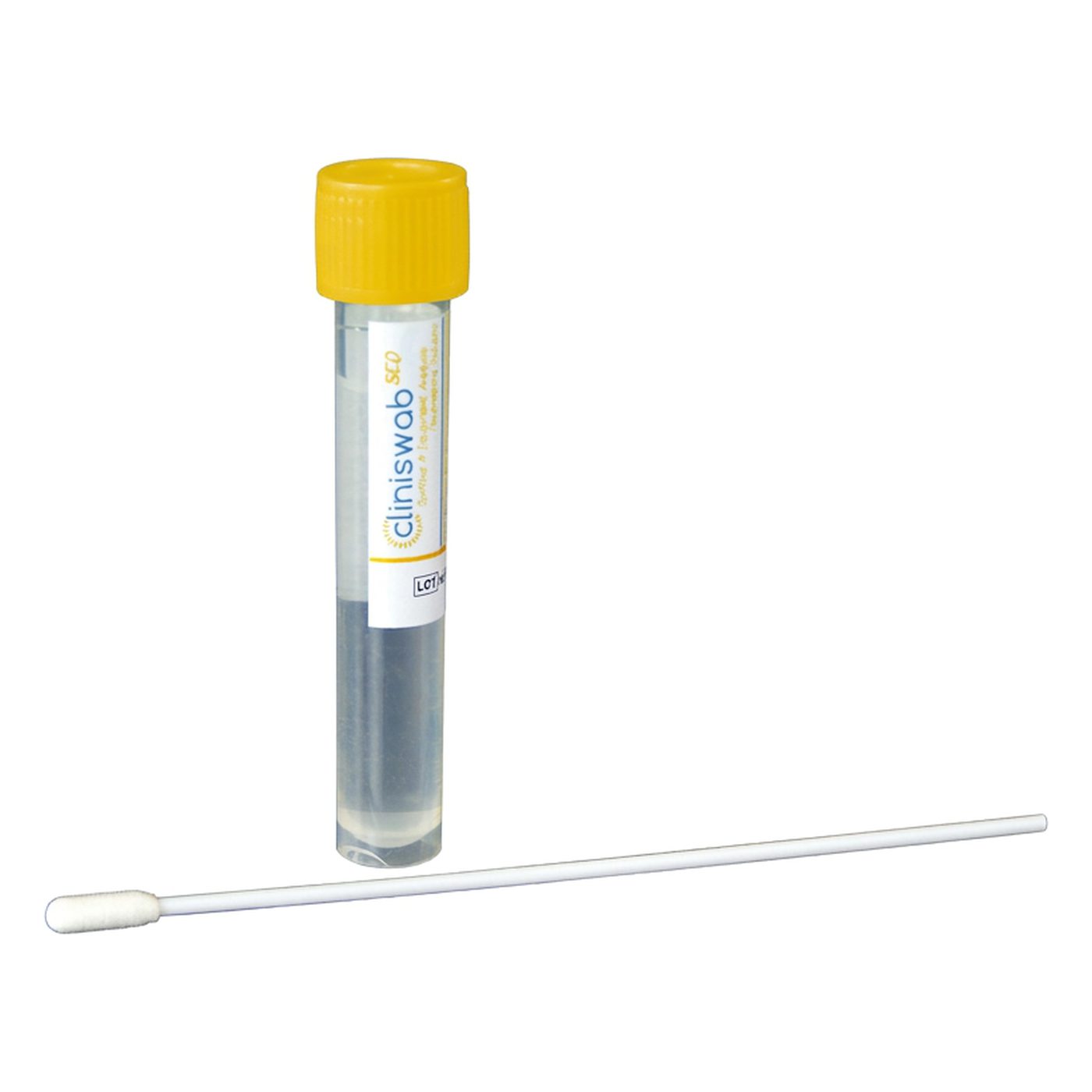 Abstrichsystem, Kochsalzlösung, foam, 10ml, Standard-Kopf
