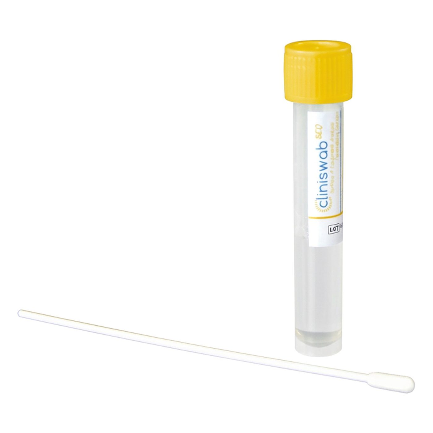 Abstrichsystem, Kochsalzlösung, polyester, 5ml, Standard-Kopf