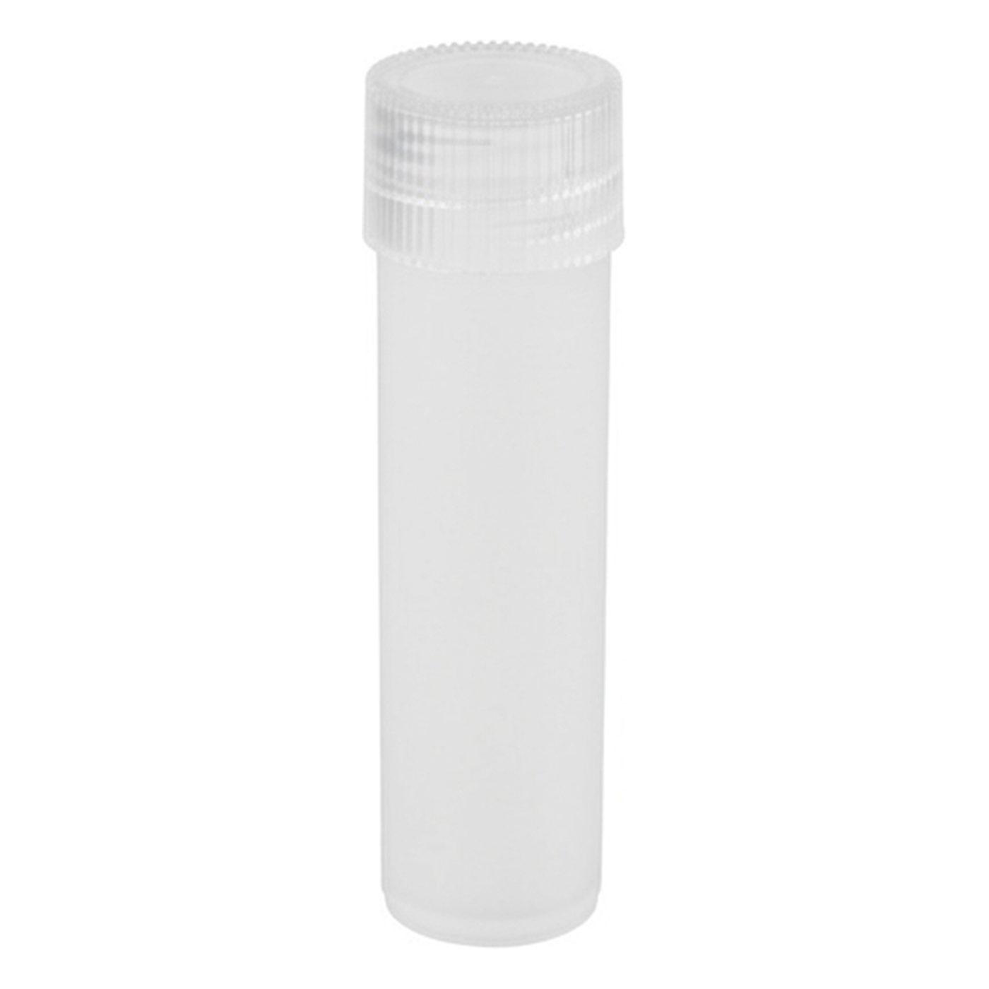 Biopsiegefäß 8 ml, Ø16x57 mm, transluzent, weißer Schraubverschluss
