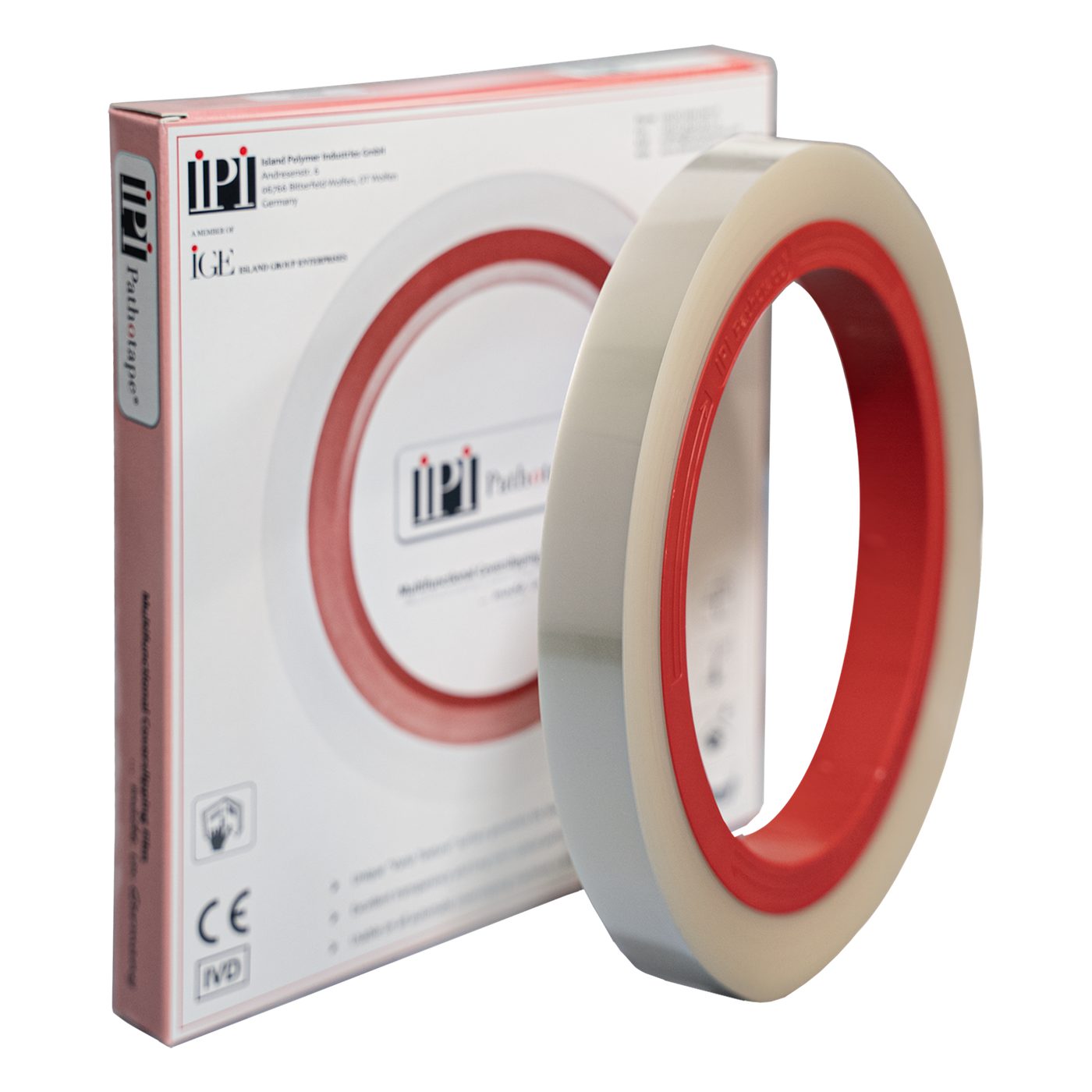 Eindeckfolie Pathotape® für Filmeindeckautomaten, 70 m x 24 mm, 142 µm