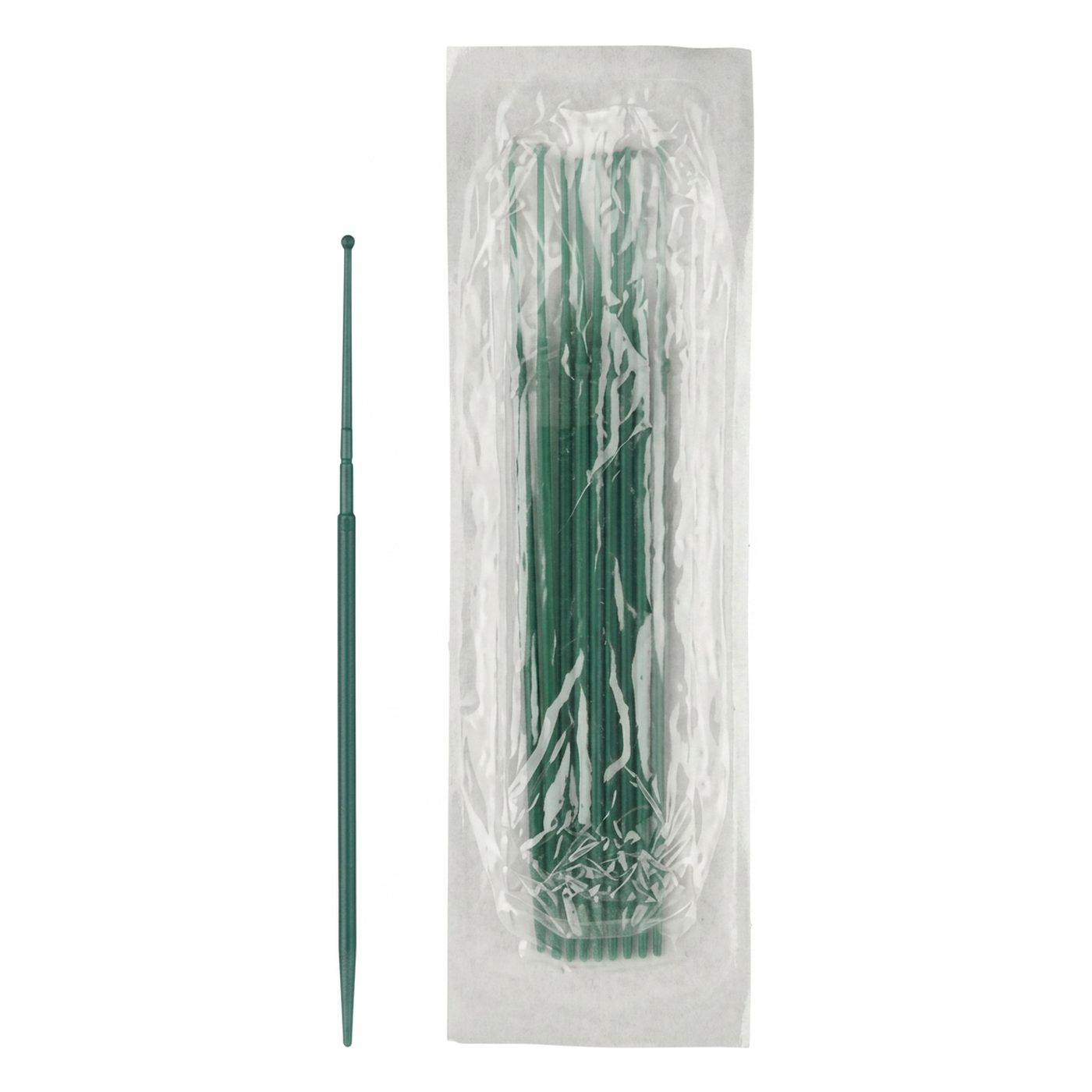 Impfschlinge 1µl, aus Polystyrol, dunkelgrün, steril