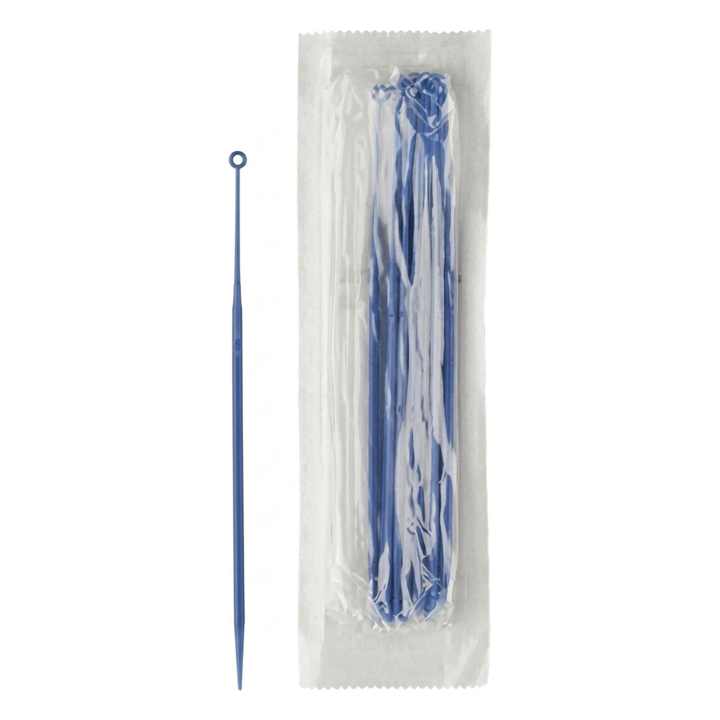 Impfschlinge 10µl, aus Polystyrol, dunkelblau, steril