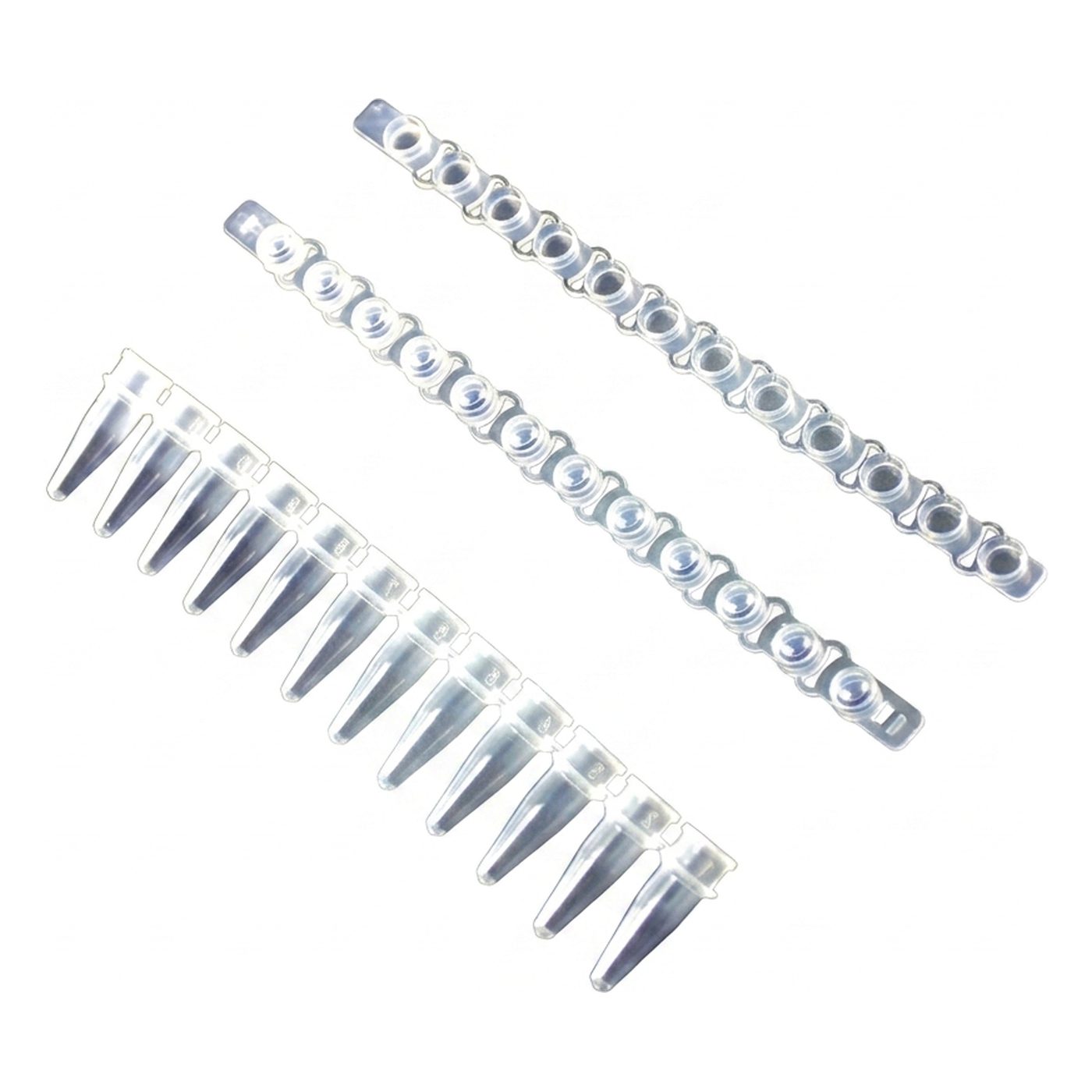 0,2 ml PCR-Gefäß, 12er Kette