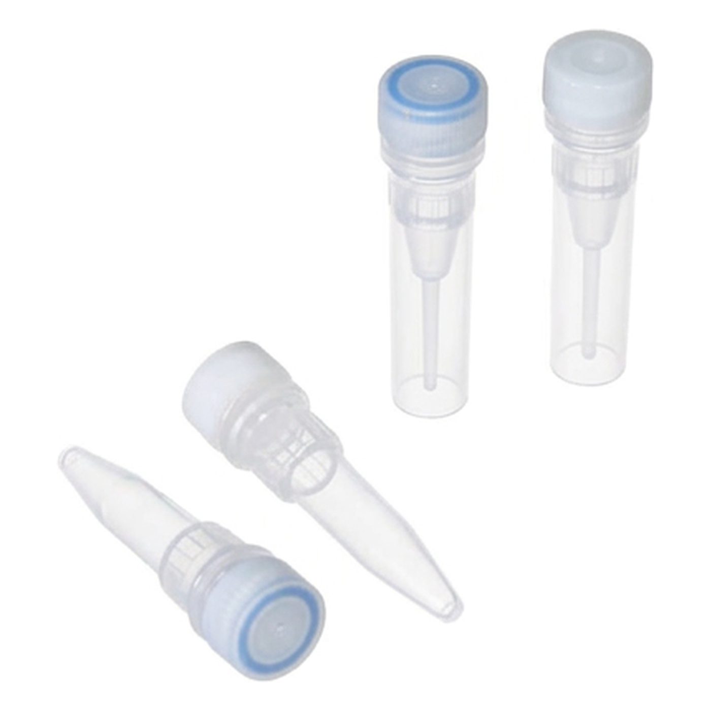 Reaktionsgefäß 0,5 ml, konisch, eingesetzter Schraubdeckel - steril