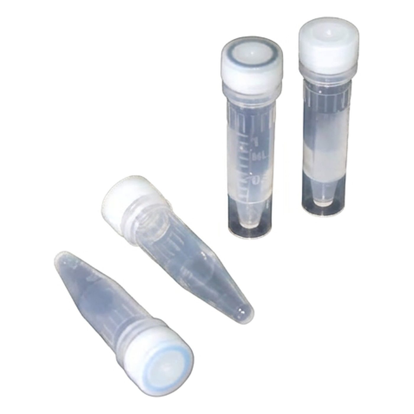 Reaktionsgefäß 1,5 ml, konisch, eingesetzter Schraubdeckel mit Dichtring - steril