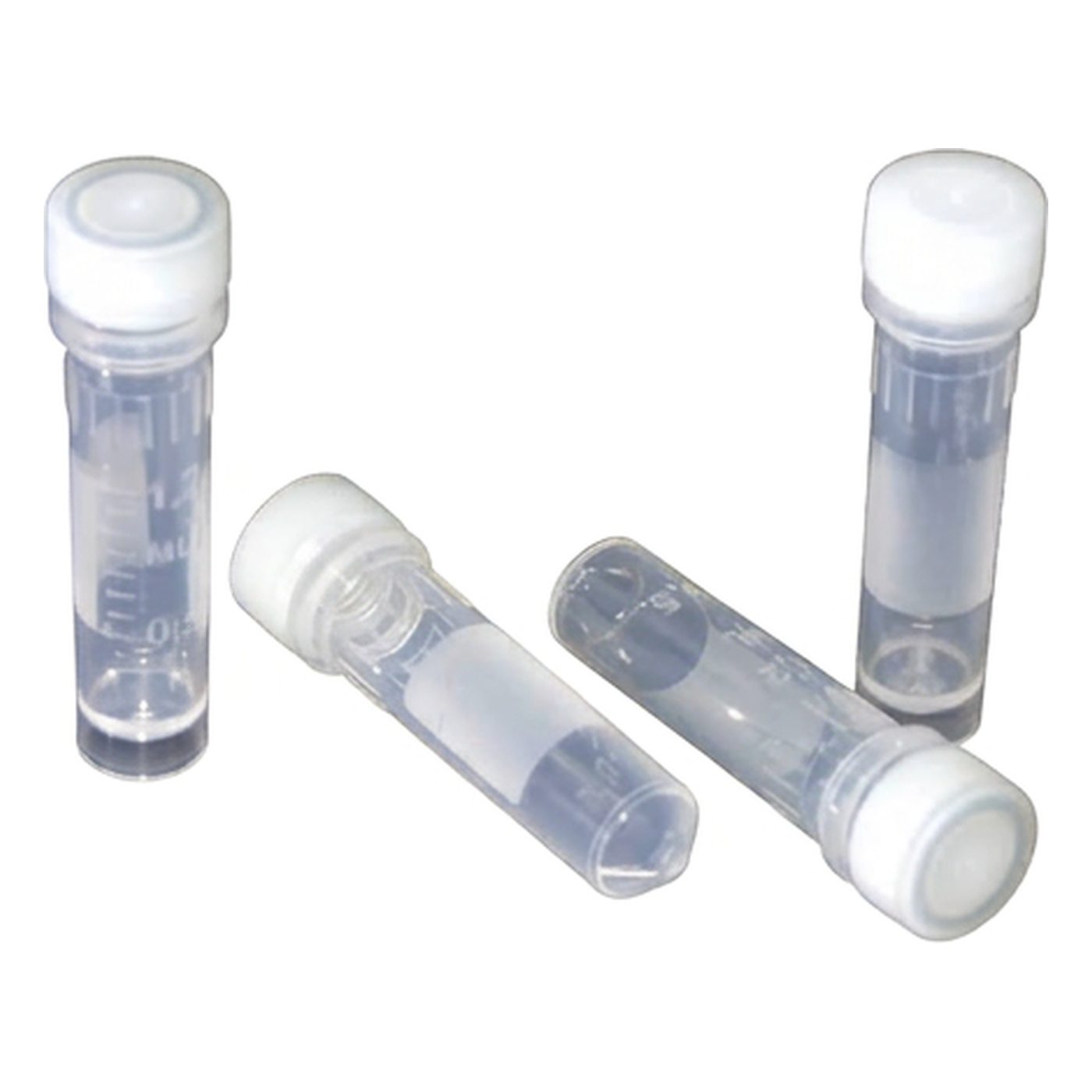 Reaktionsgefäß 2 ml, Stehboden, eingesetzter Schraubdeckel mit Dichtring - steril