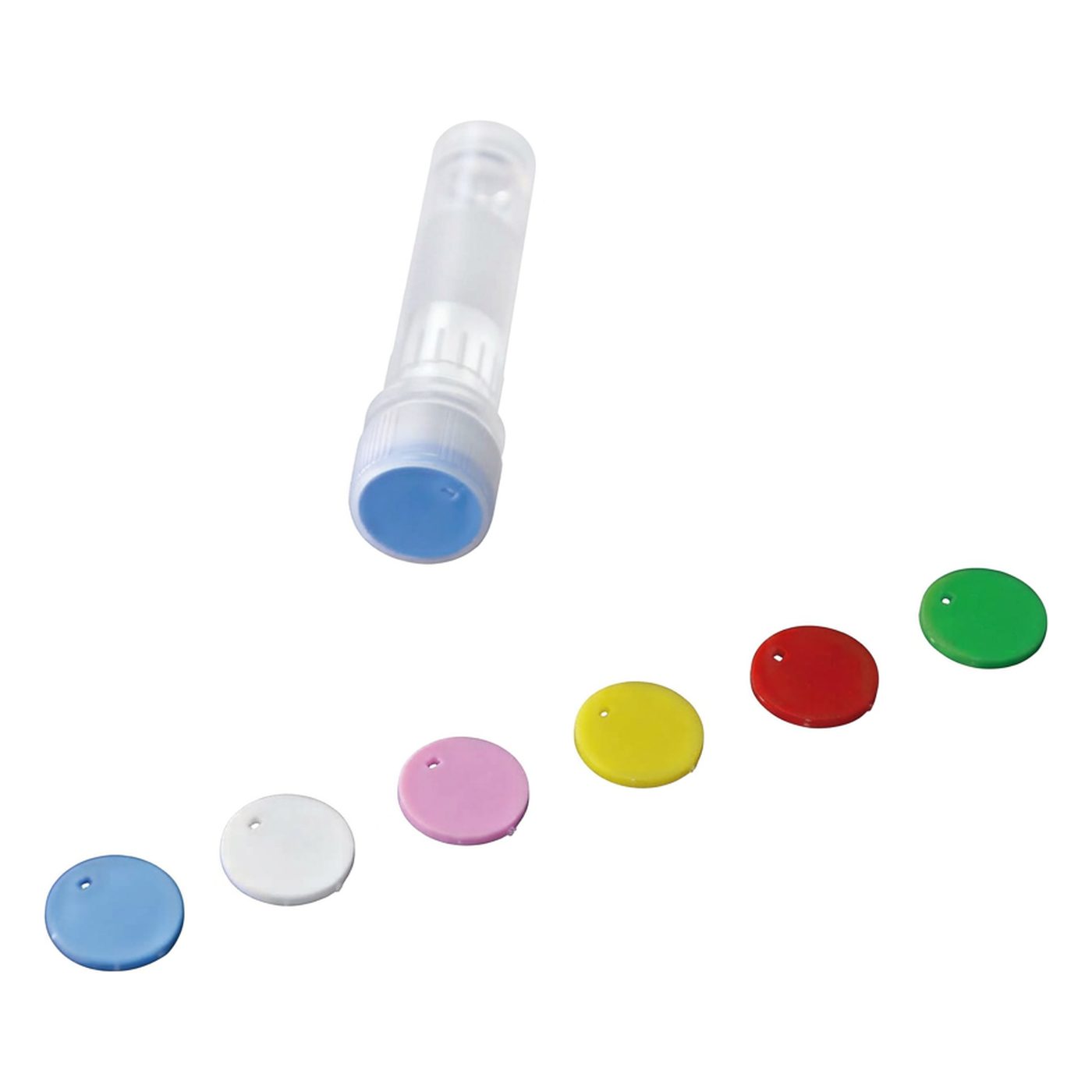 Farbmarkierung blau, für Schraubdeckel Art.-Nr. 0700370+371