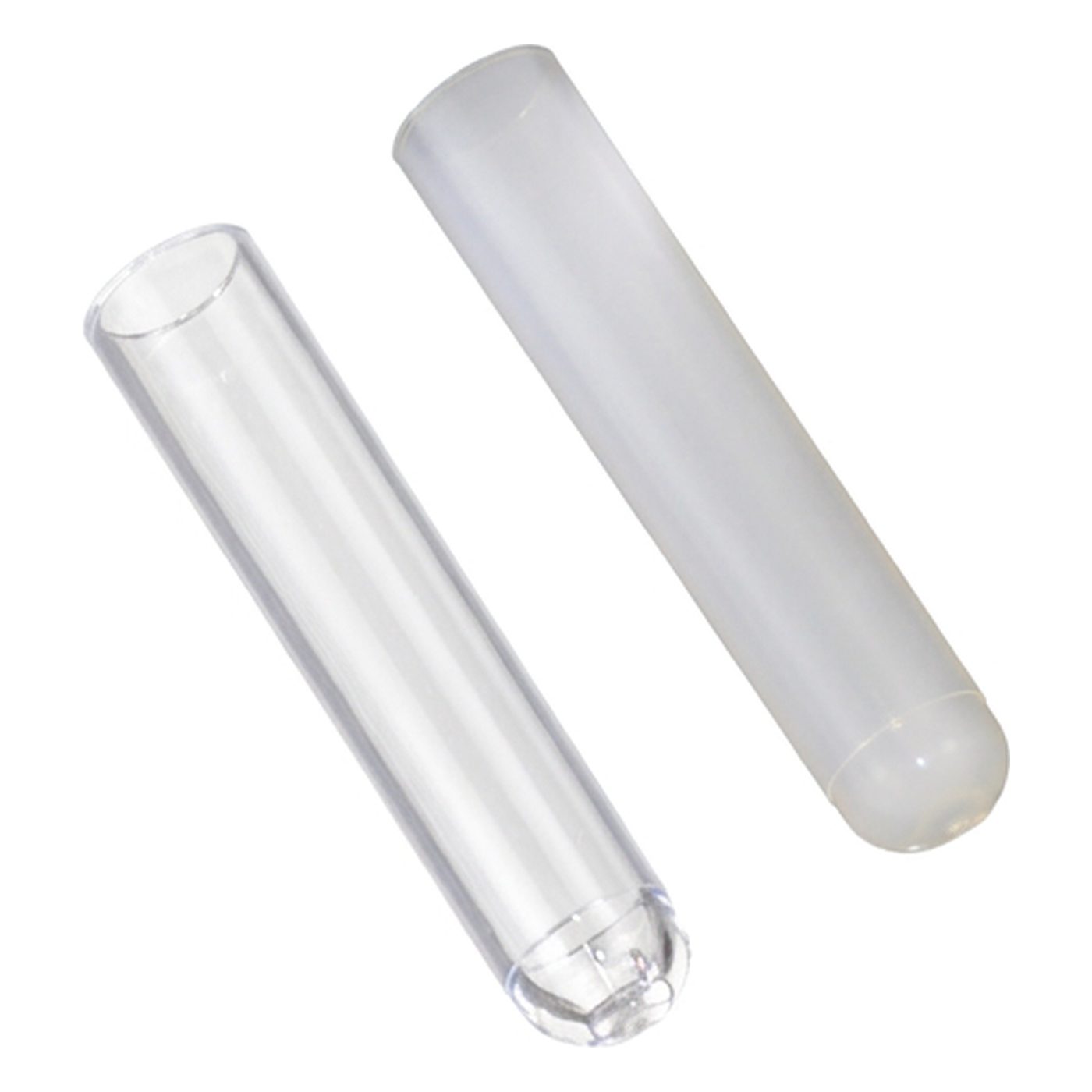 Kunststoffröhre Rundboden, PS, 3ml