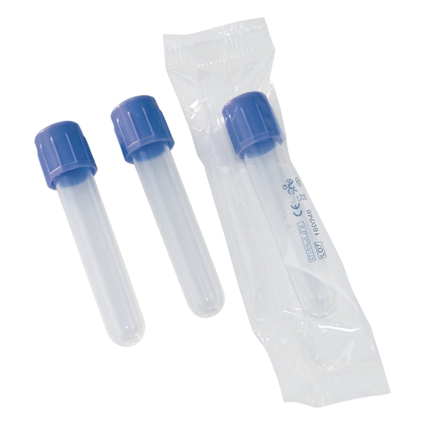 Kunststoffröhre Rundboden, PP, 5ml, einzeln steril