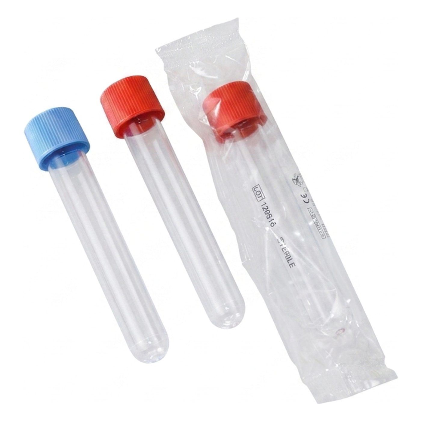 Kunststoffröhre Rundboden, PS, 10ml, einzeln steril