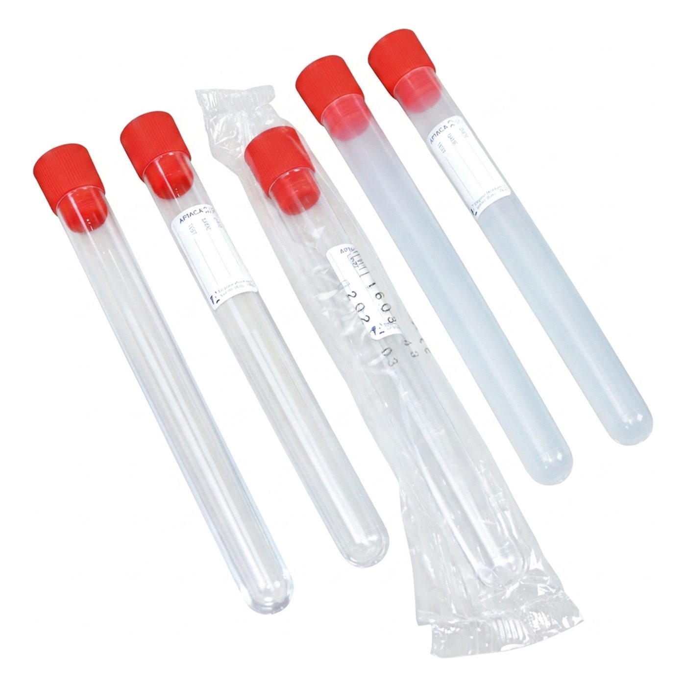 Kunststoffröhre Rundboden, PP, 20ml, steril, m. Stopfen