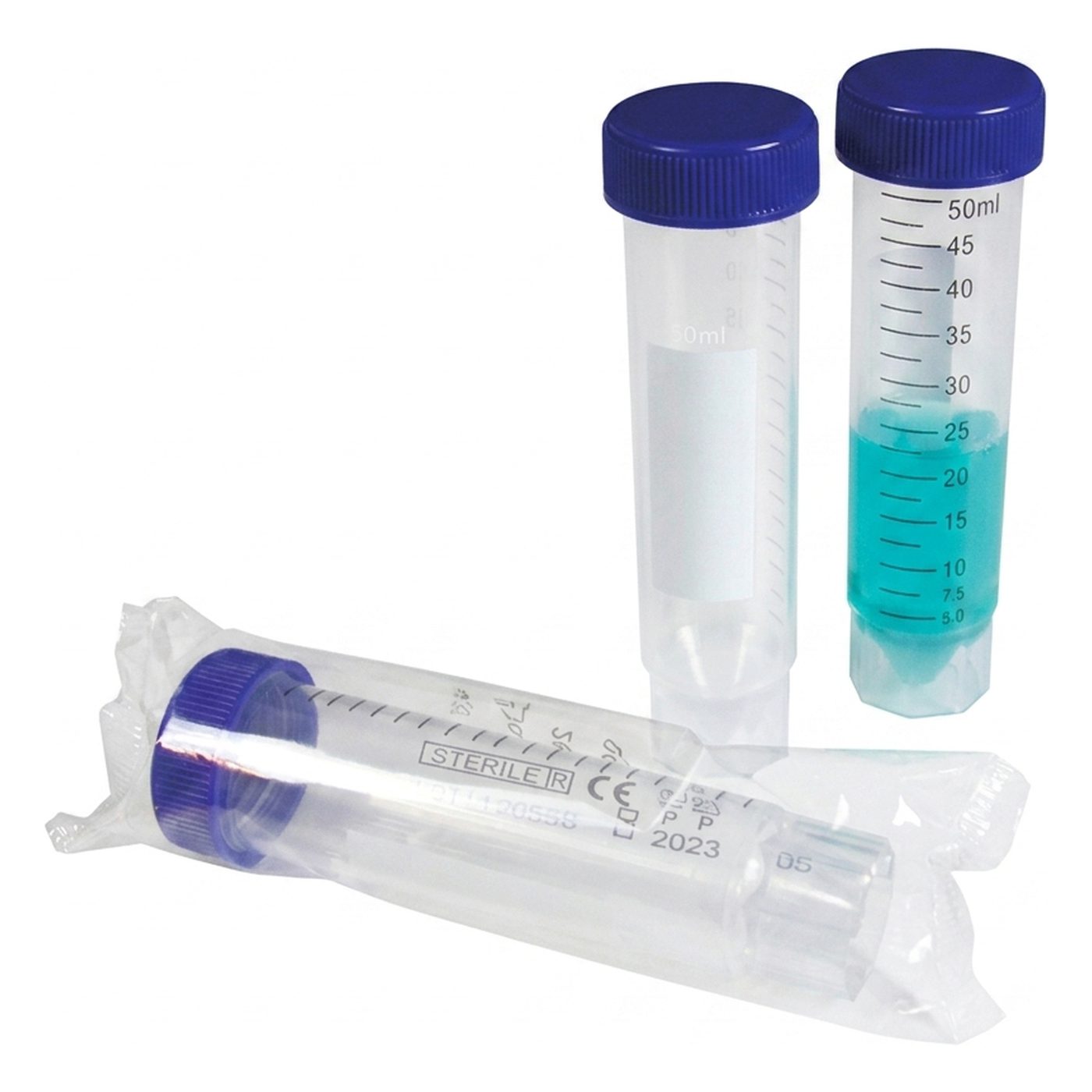 Zentrifugenröhre konisch, PP, 50ml, einzeln steril