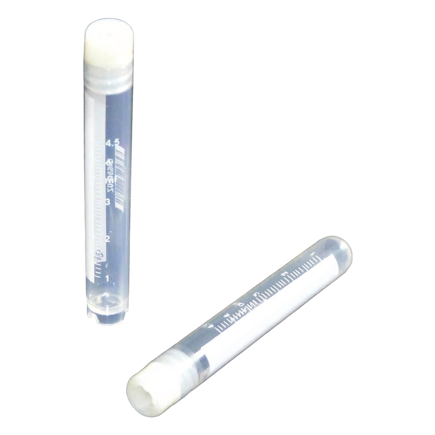 Kryoröhrchen mit Deckel (Innengewinde), 5 ml, Stehboden, steril