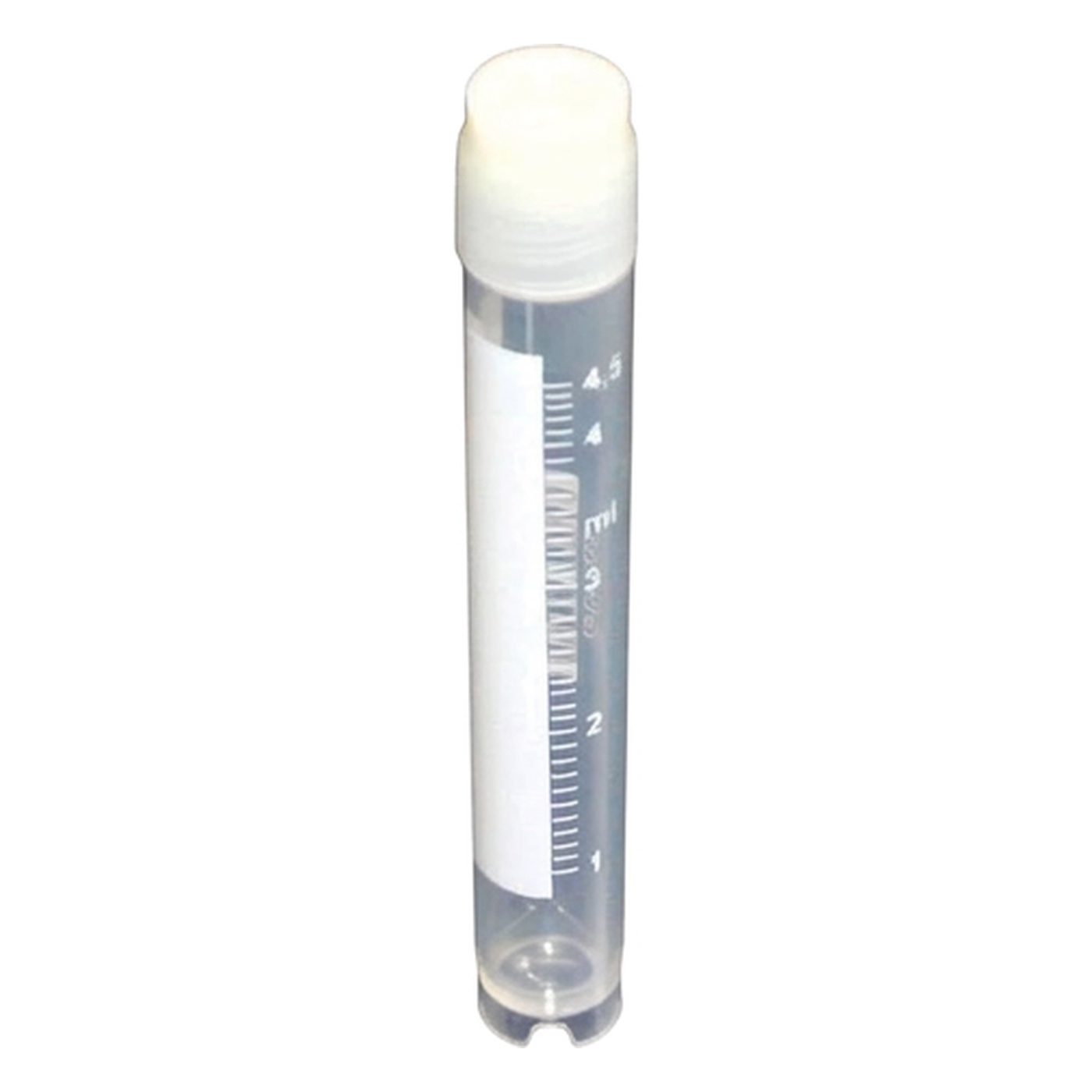 Kryoröhrchen mit Deckel (Außengewinde), 5 ml, Stehboden, steril